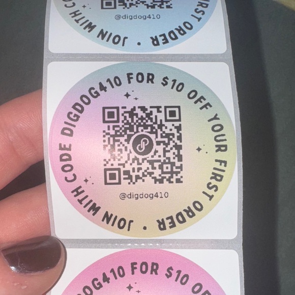 100 Custom 2” stickers with QR code - Picture 4 of 13